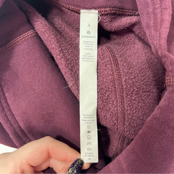 Lululemon Wunder Under High Rise Brushed Tight/Legging - dark adobe, size 4 - Picture 5 of 10